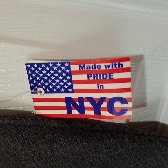 NYC MADE! Vintage Skirt! Perfect Condition. Charcoal Gray. NWT. Long, Maxi. - Picture 10 of 11